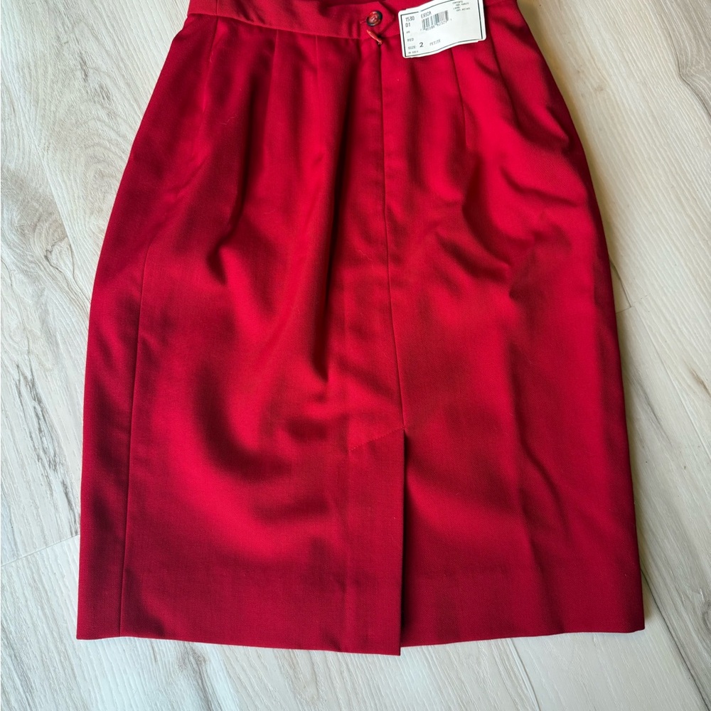 Austin Reed Scarlet Pencil Skirt